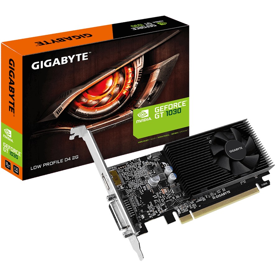 Gigabyte GV-N1030D4-2GL, NVidia PCI-Express Gigabyte  (BILD1)