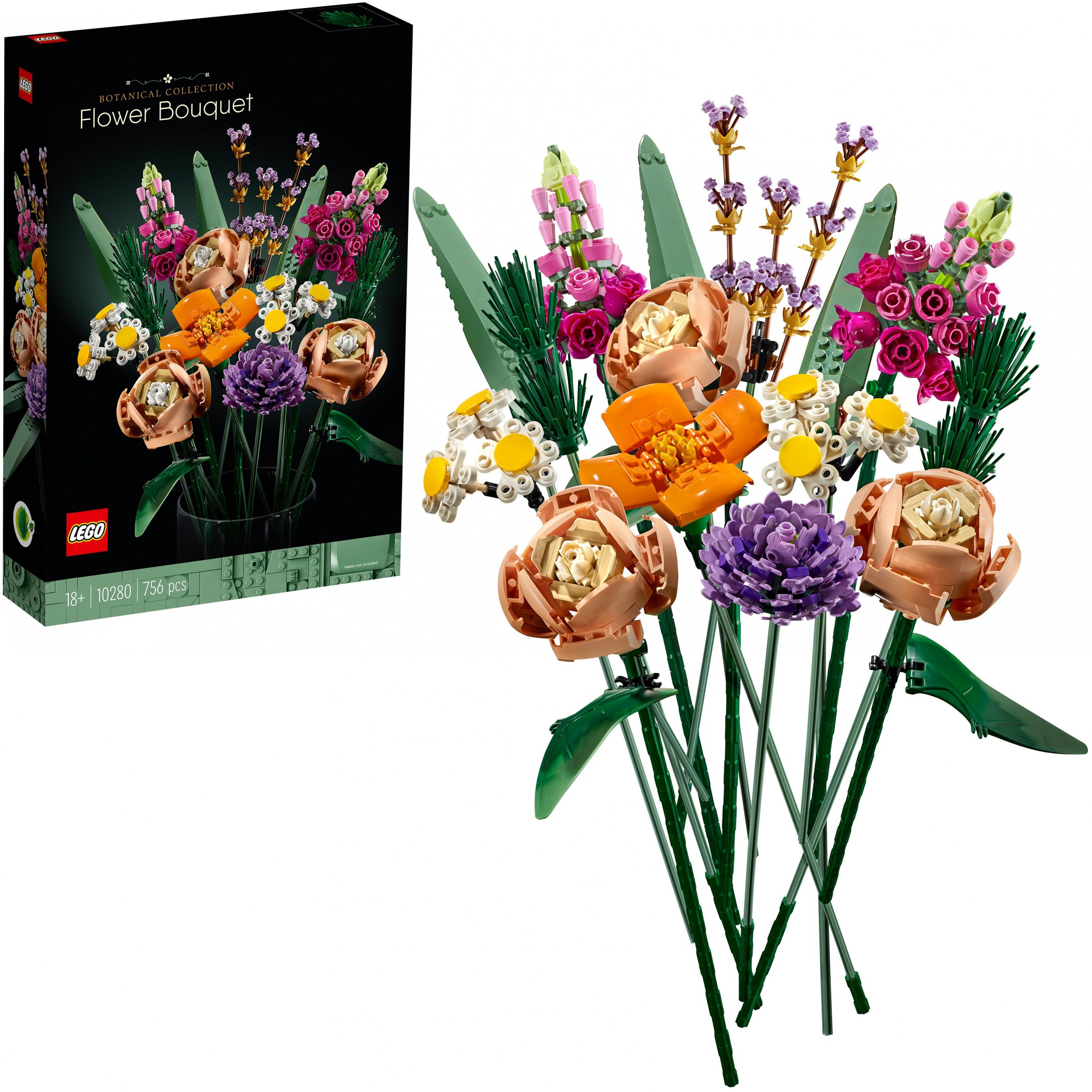 LEGO 10280, Spielzeug, LEGO ICONS Flower Bouquet 10280 10280 (BILD2)