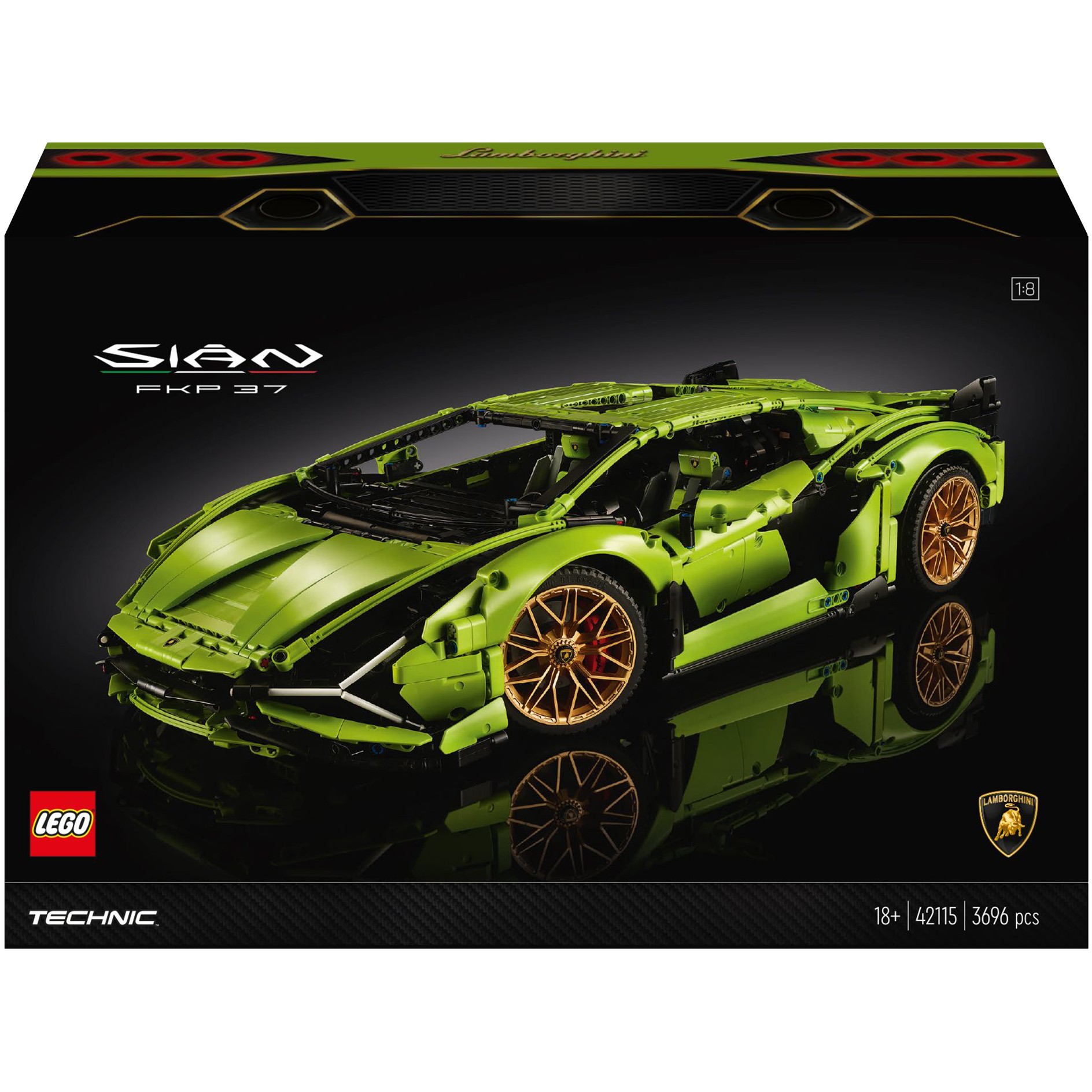 LEGO Technic Lamborghini SiÃ¡n FKP 37 42115 - 42115