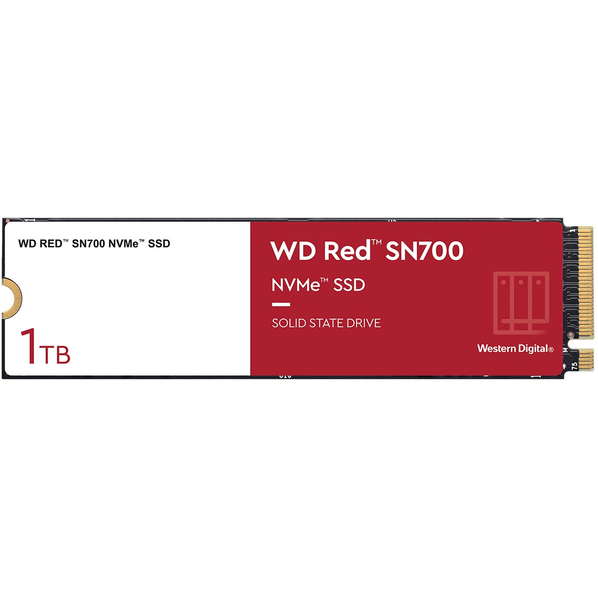 Western Digital WDS100T1R0C, Interne SSDs, Western Red  (BILD1)