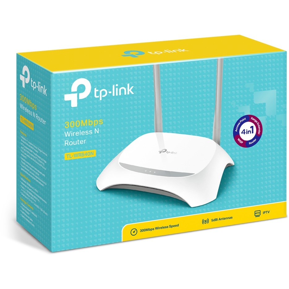 TP-Link TL-WR840N, Router, TP-Link TL-WR840N wireless  (BILD5)