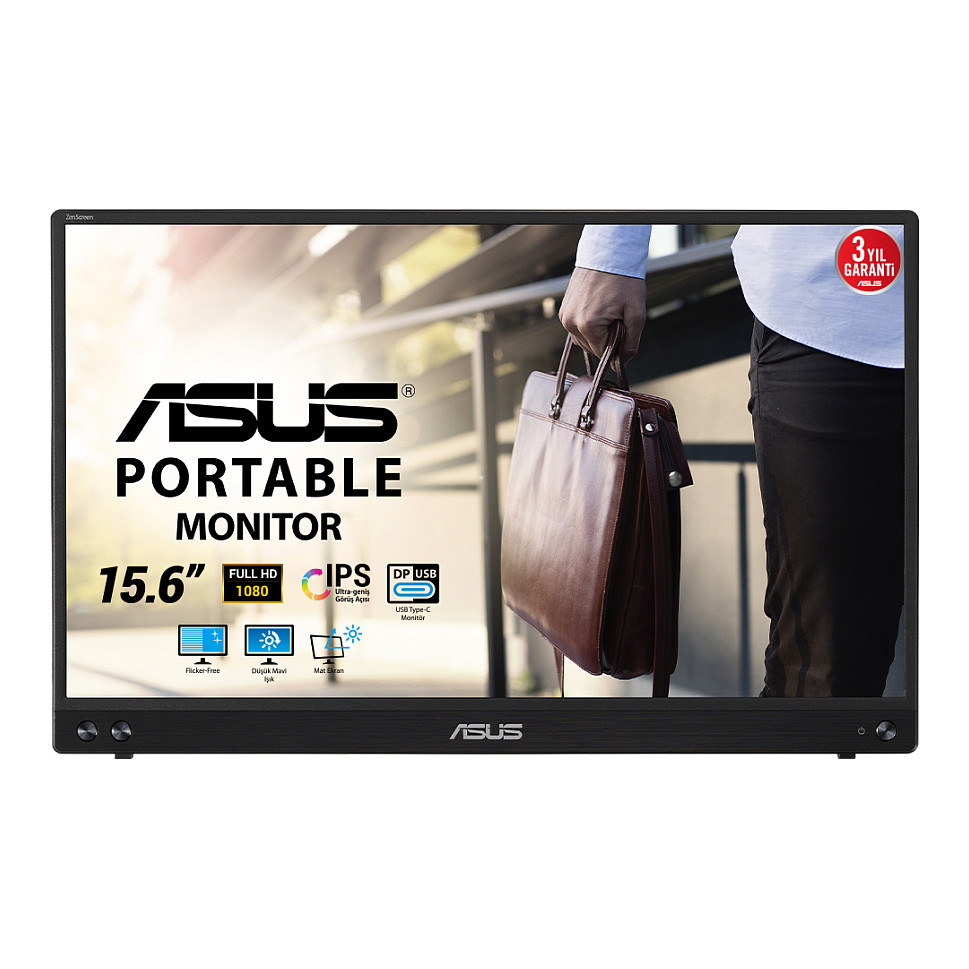 ASUS ZenScreen MB16ACV 39.6cm (16:9) FHD USB-C