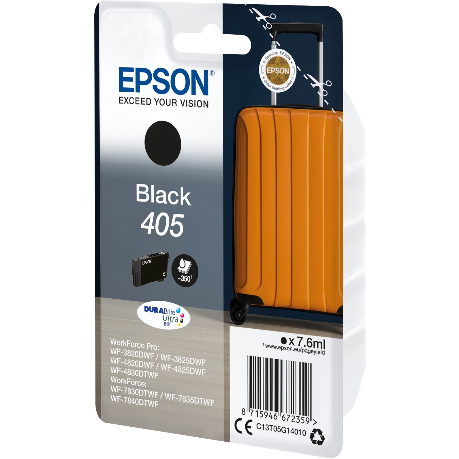 Epson C13T05G14010, Tinte, Epson 405 DURABrite Ultra Ink  (BILD2)