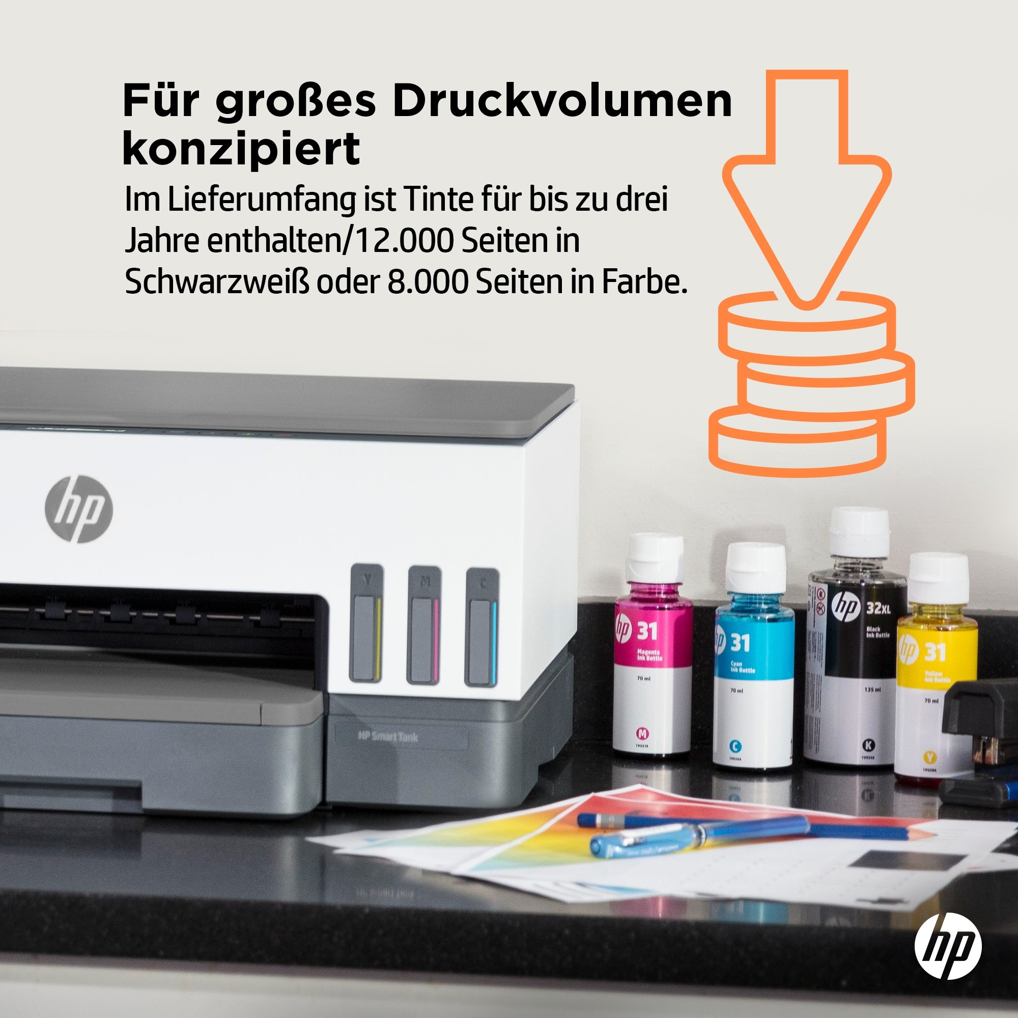 HP 28B54A#BHC, Multifunktionsdrucker, HP Smart Tank 7005  (BILD6)