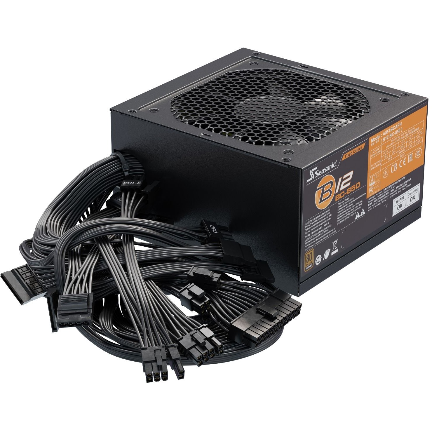 Seasonic B12 BC power supply unit, Sea Sonic B12-BC-850  (BILD5)