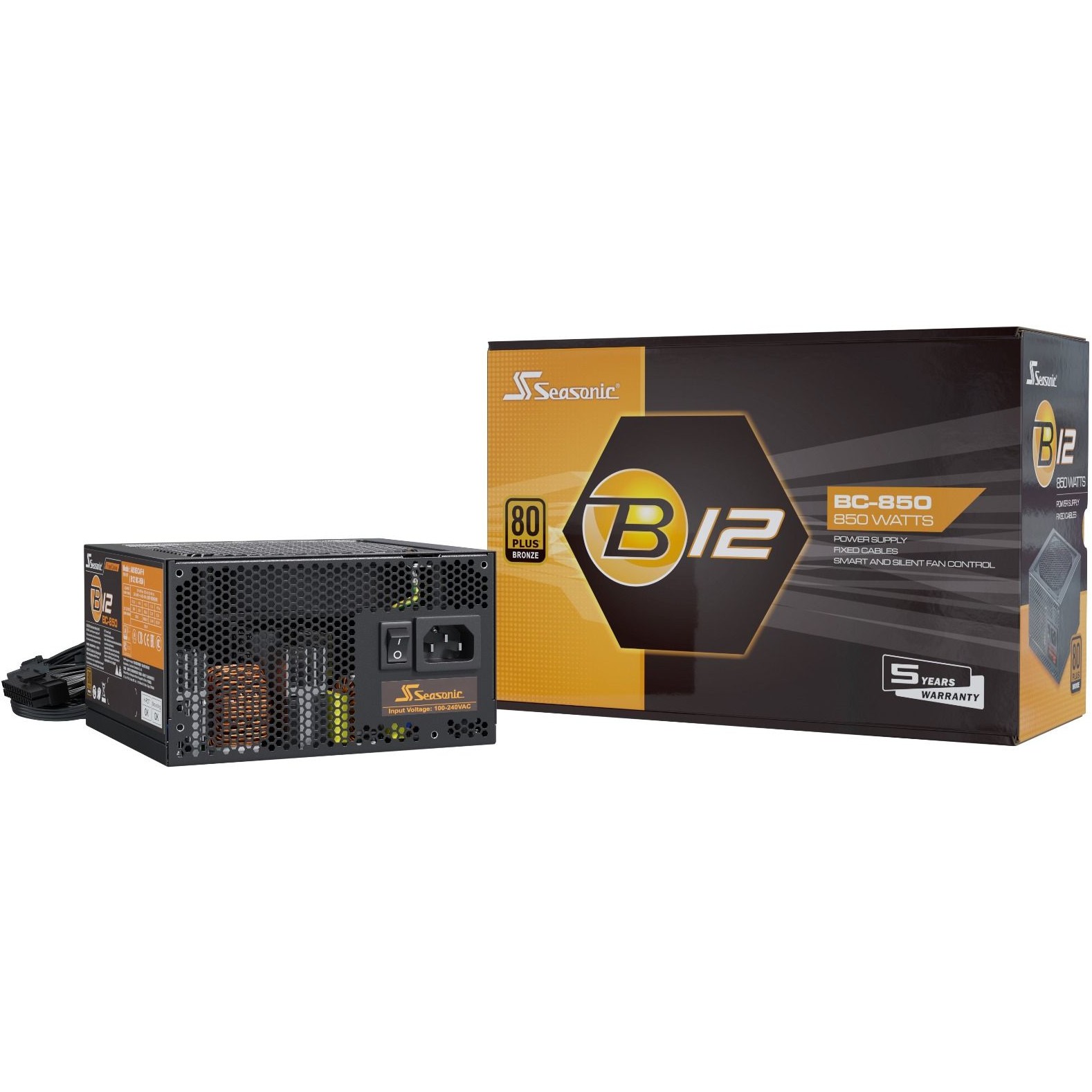 Seasonic B12 BC power supply unit, Sea Sonic B12-BC-850  (BILD6)