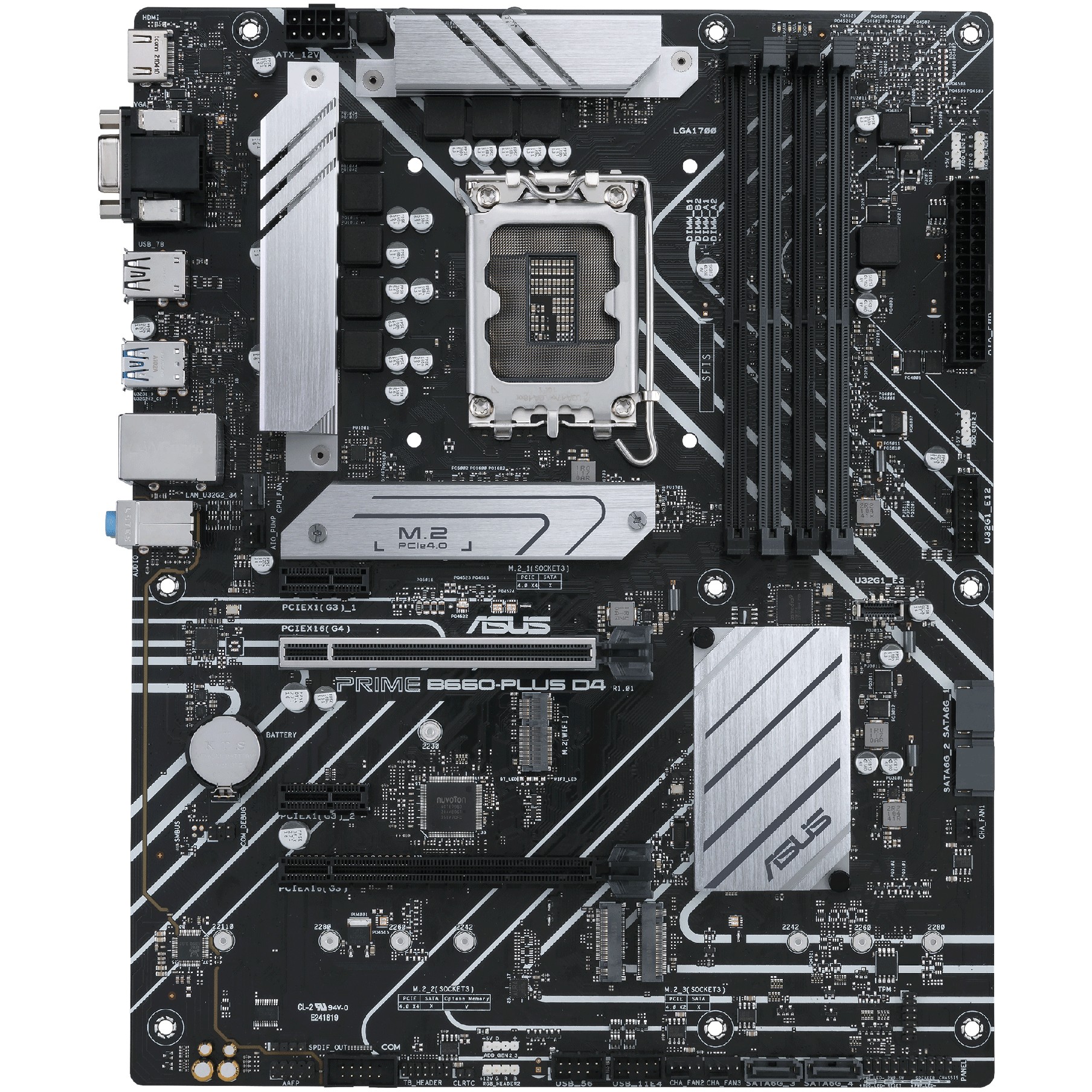 ASUS PRIME B660-PLUS D4 S1700