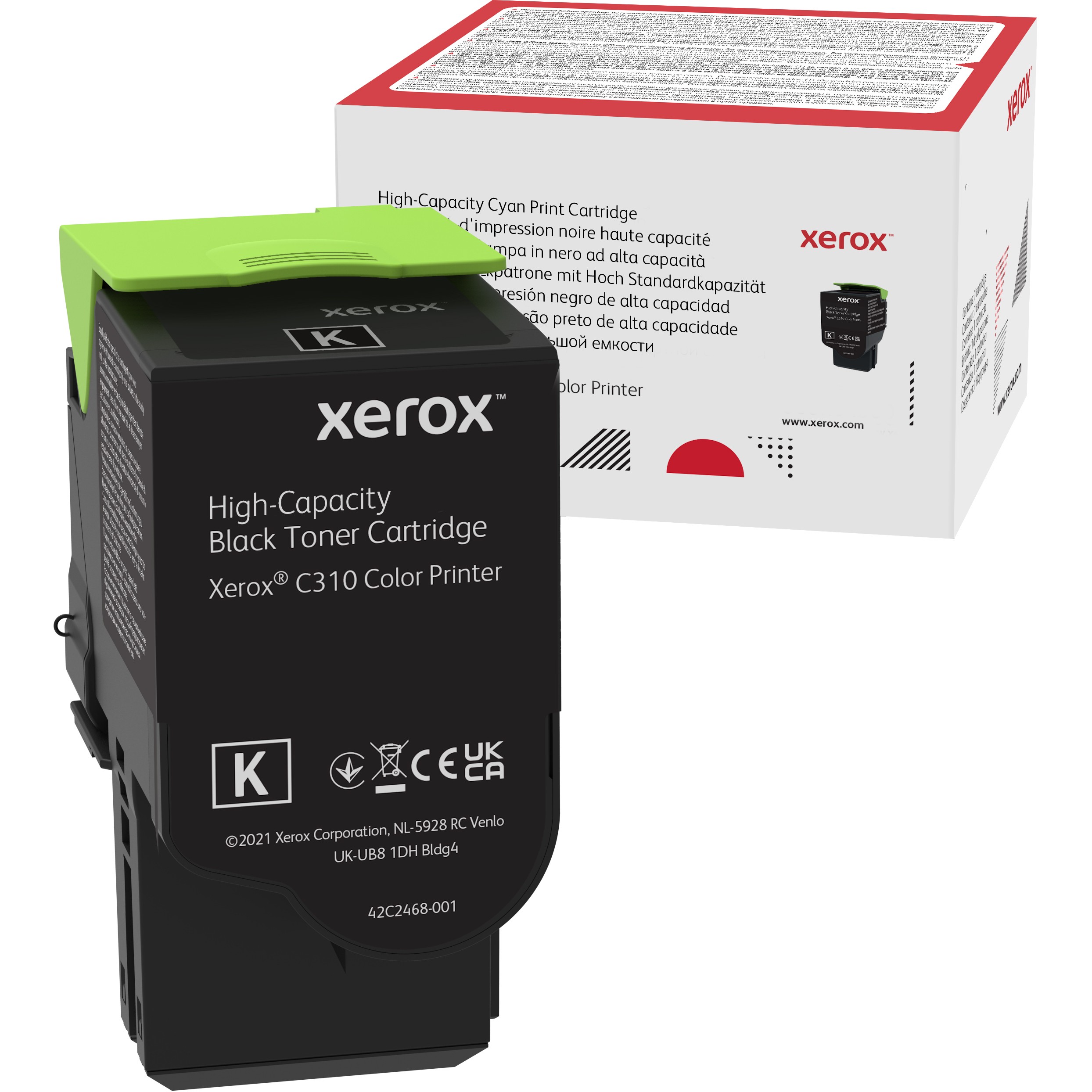 XEROX - Mit hoher Kapazität - Schwarz - original - Tonerpatrone - für Xerox C310/DNI, C310/DNIM, C31