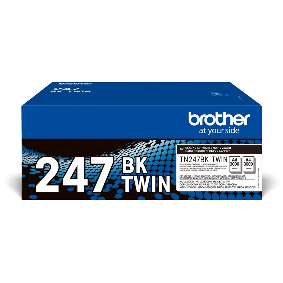 Brother TN-247BKTWIN toner cartridge - TN247BKTWIN