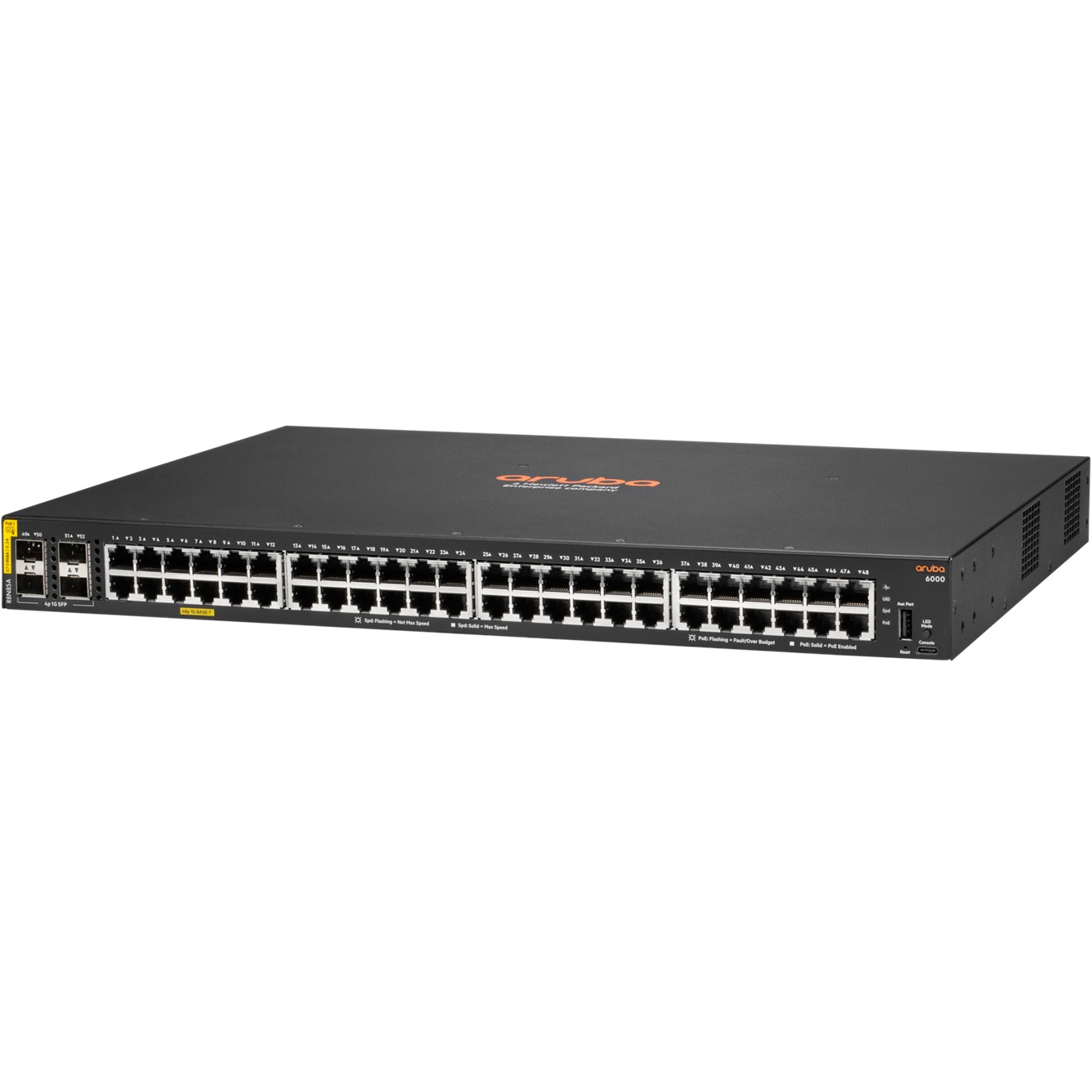 HP Enterprise R8N85A#ABB, Switching Hubs, Aruba 6000 48G  (BILD2)