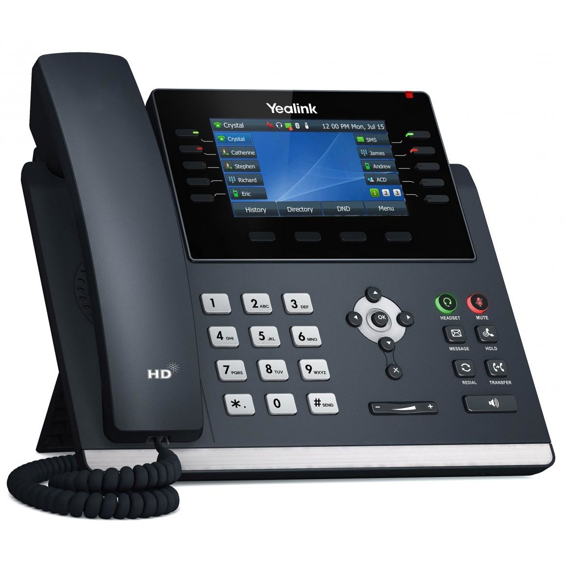 Yealink 1301203, Voice over IP, Yealink SIP-T46U IP 1301203 (BILD1)