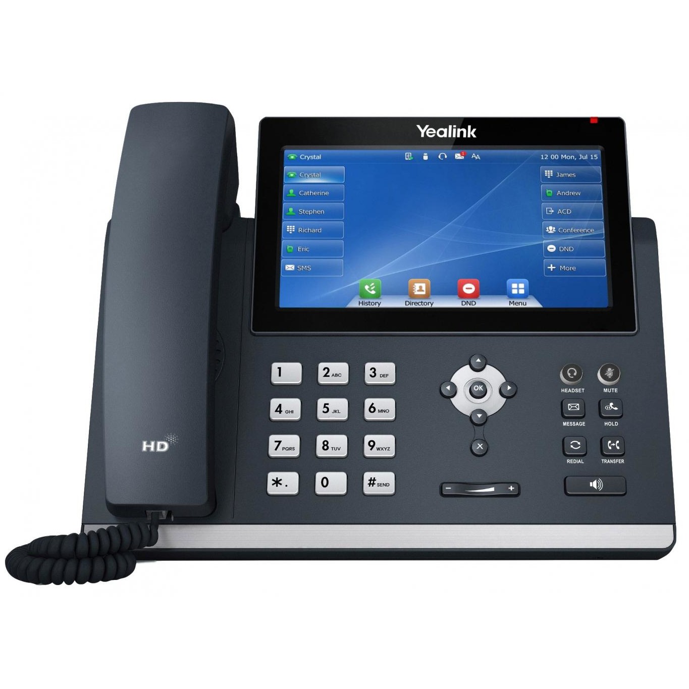 Yealink 1301204, Voice over IP, Yealink SIP-T48U IP 1301204 (BILD1)