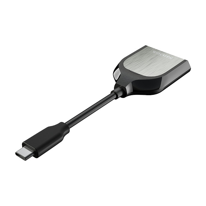 Sandisk CardReader Extreme Pro USB-C Silver Black