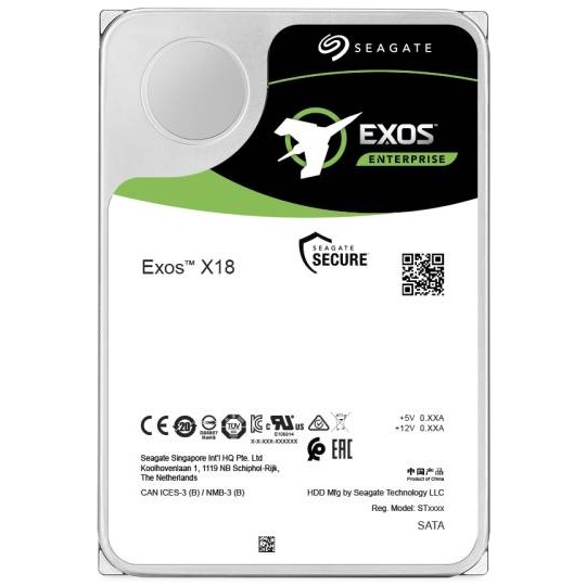 8719706020572 - Exos X18 ST16000NM004J - 16 tb 7200 rpm 256 mb 35 Zoll sas 12Gbit s (ST16000NM004J) - Seagate