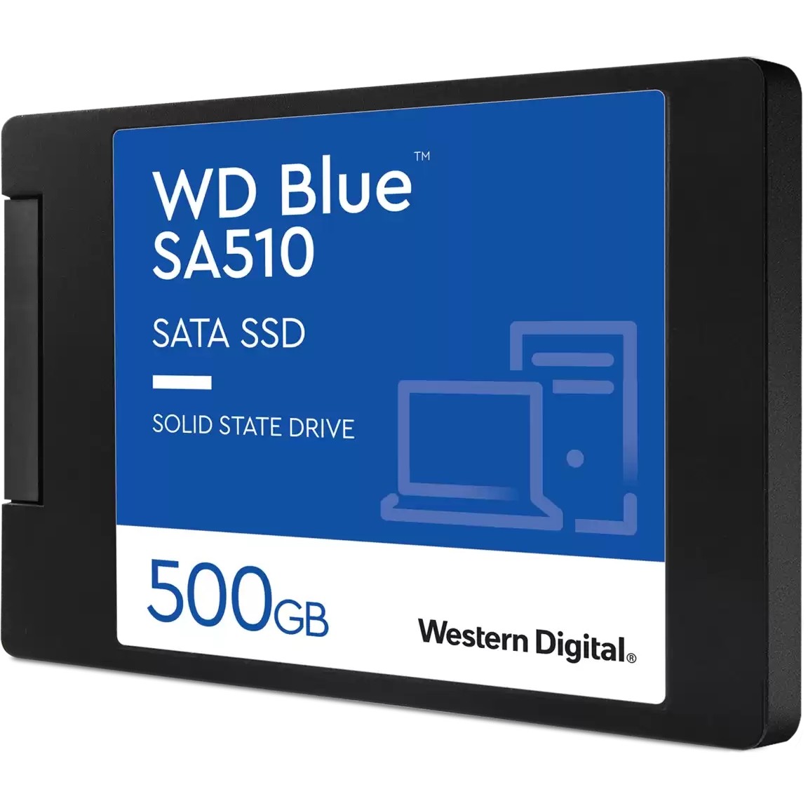 Western Digital WDS500G3B0A, Interne SSDs, Western Blue  (BILD2)