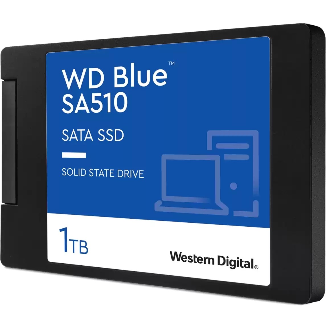 Western Digital WDS100T3B0A, Interne SSDs, Western Blue  (BILD2)