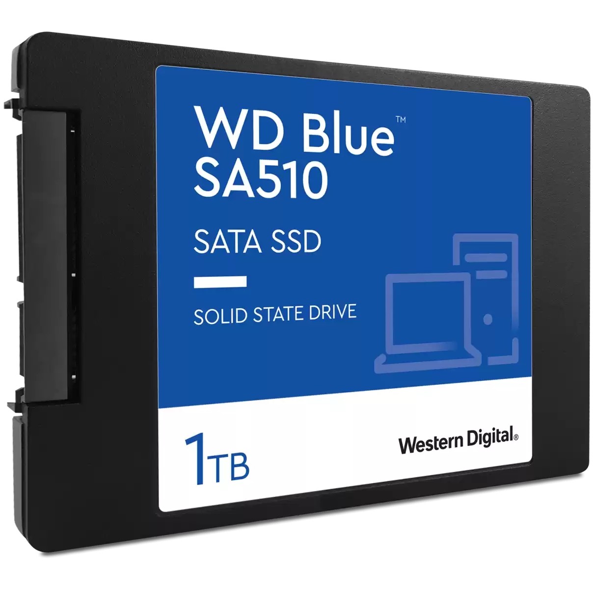 Western Digital WDS100T3B0A, Interne SSDs, Western Blue  (BILD3)