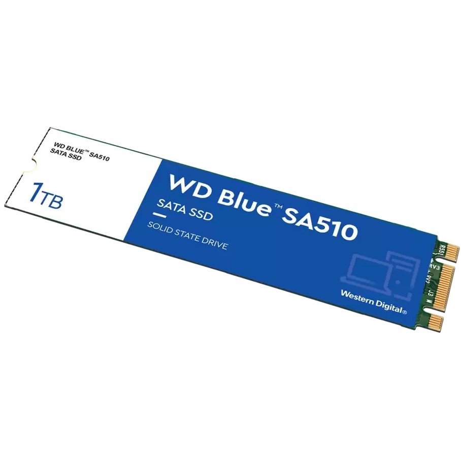 Western Digital WDS100T3B0B, Interne SSDs, Western Blue  (BILD3)