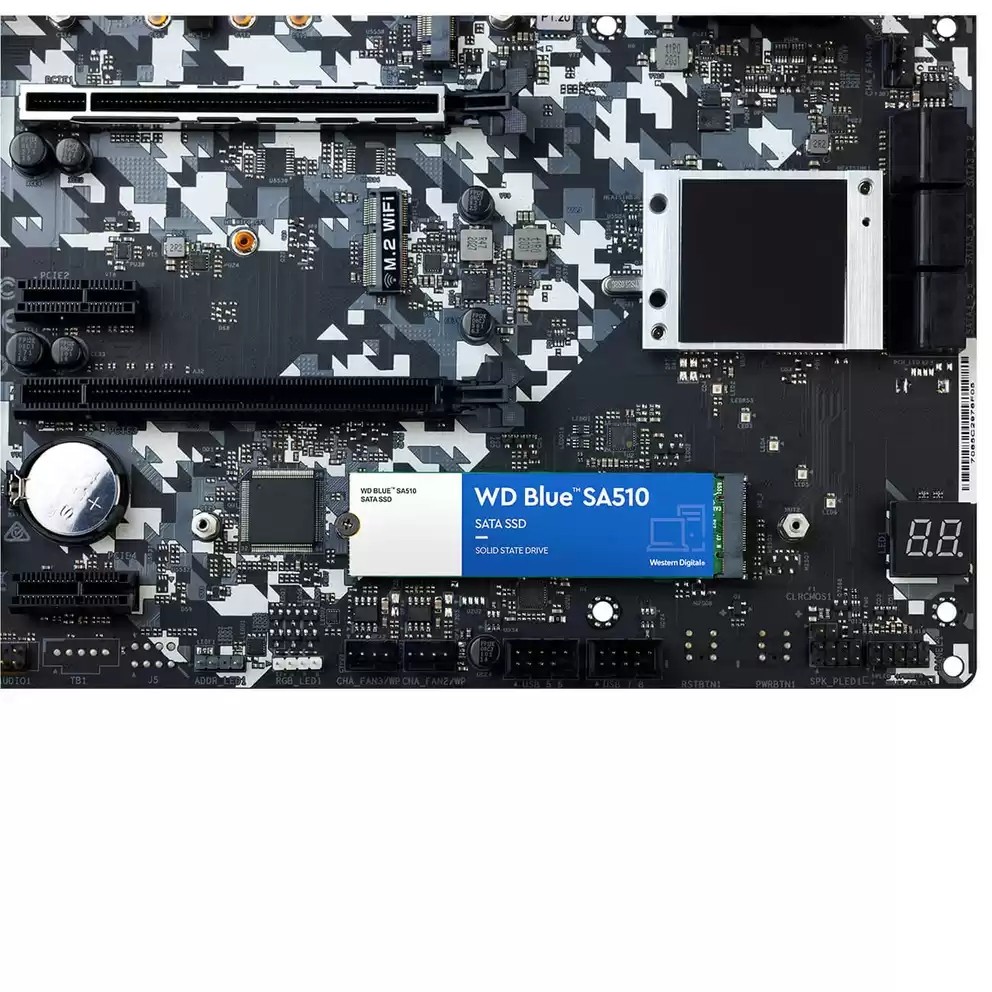 Western Digital WDS100T3B0B, Interne SSDs, Western Blue  (BILD5)