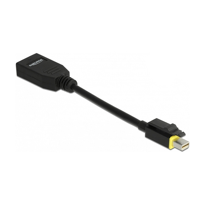 DELOCK Mini DisplayPort 1.4 zu DisplayPort Adapter mit Einrastfunktion 8K 60 Hz