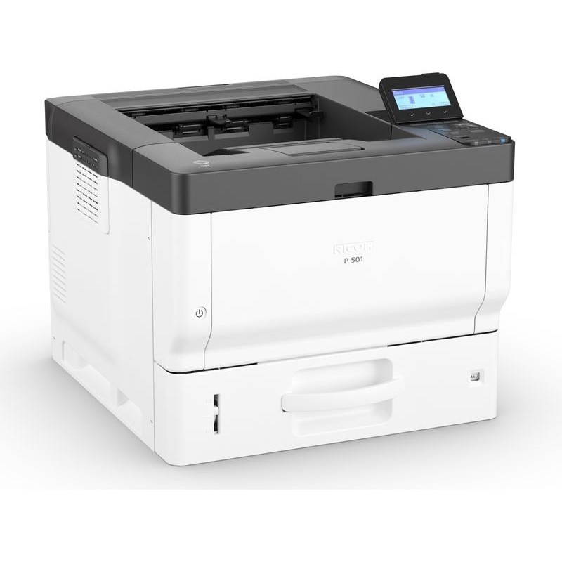 L Ricoh P 501 Laserdrucker 43 S./Min. A4 LAN Duplex 500 Blatt