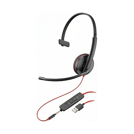 Poly - Plantronics Blackwire C3215 Headset USB-A Kopfhörer & Headsets