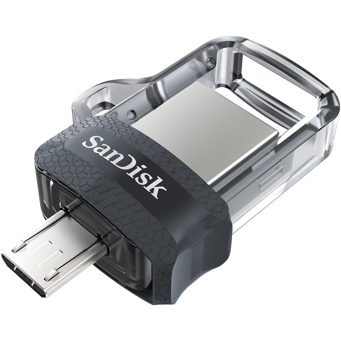 SanDisk Ultra Dual m3.0 USB flash drive - SDDD3-128G-G46