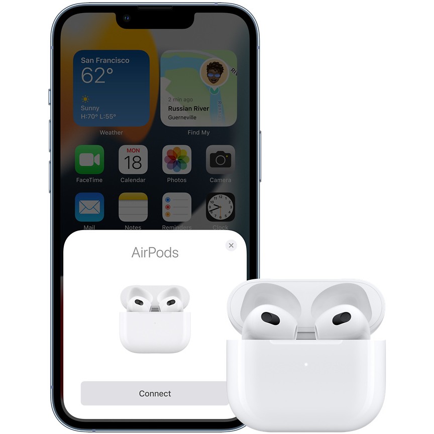 Apple AirPods + Lightning Charging Case 3rd Generation,  (BILD6)