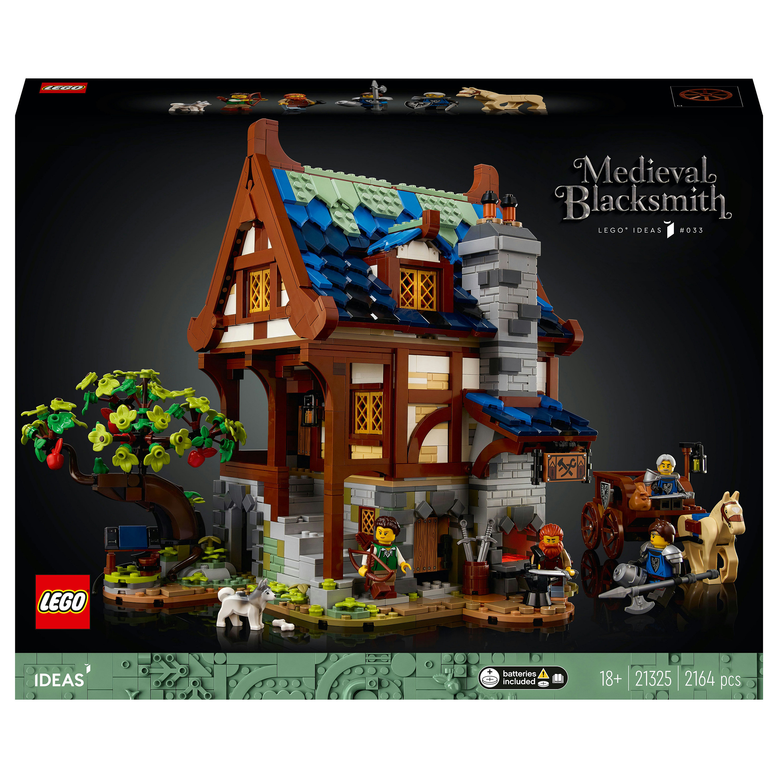 LEGO Ideas Mittelalterliche Schmiede 21325 Spielwaren