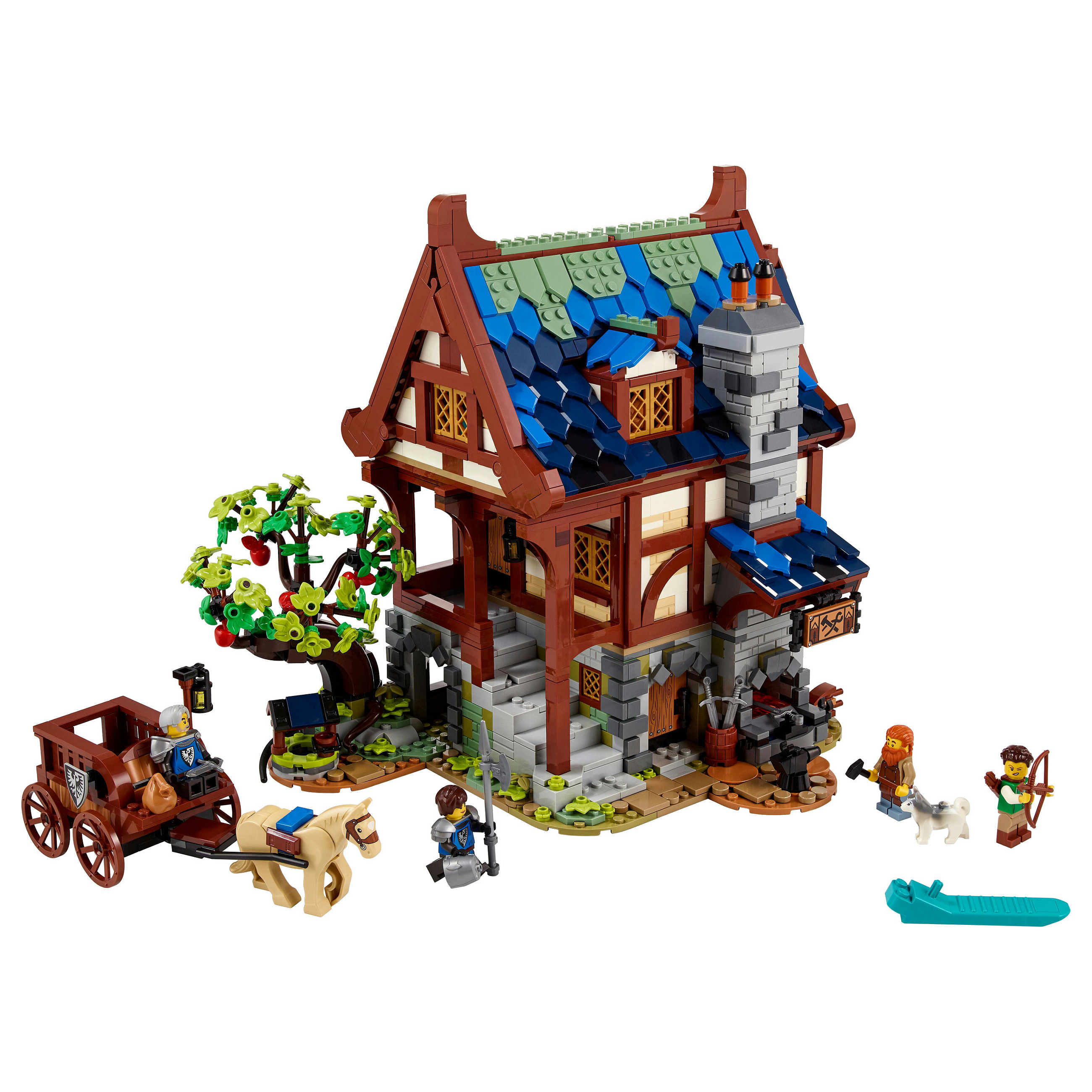 LEGO Ideas Mittelalterliche Schmiede 21325