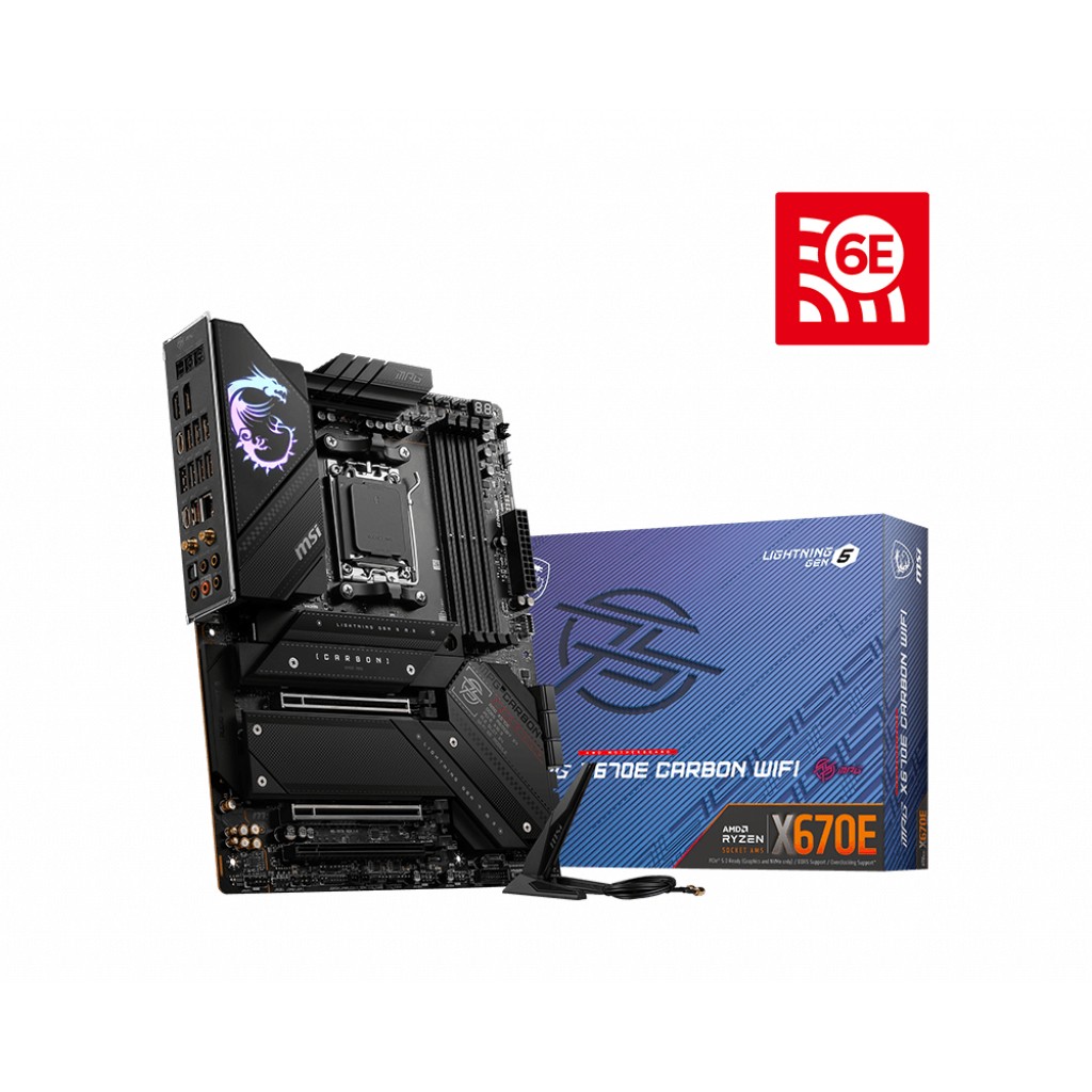 MSI MPG X670E CARBON WIFI motherboard - 7D70-001R
