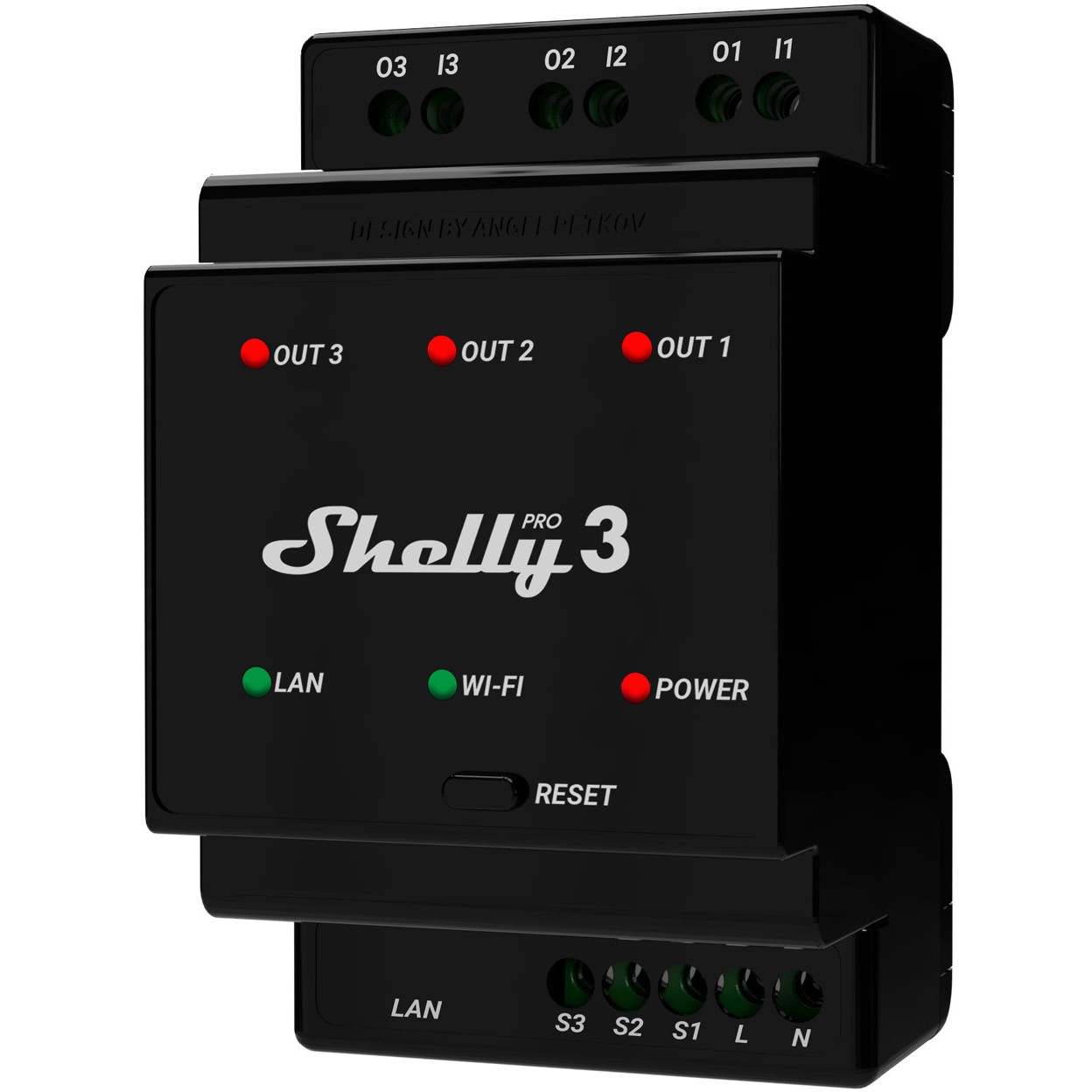 Shelly Pro 3 electrical relay - Shelly_Pro3
