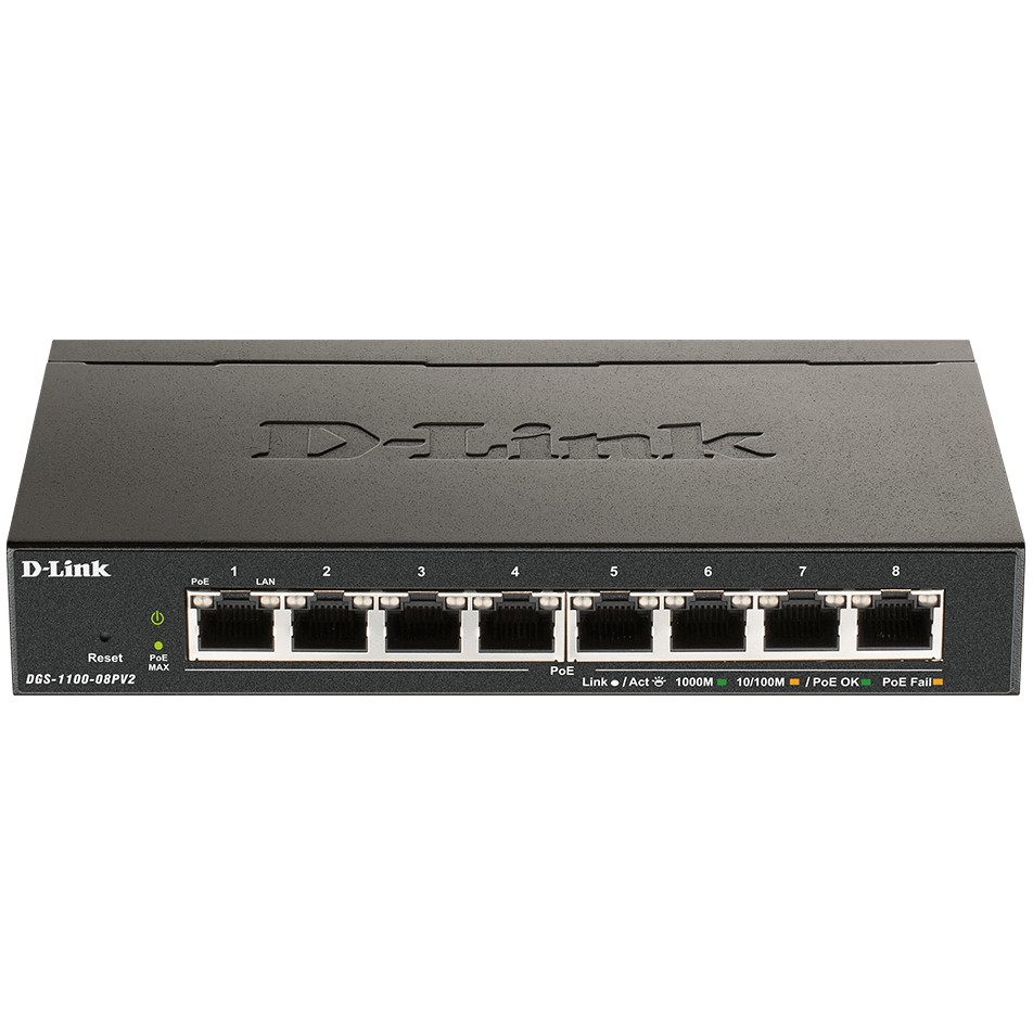 D-Link DGS-1100-08PV2/E, Switches, D-Link DGS-1100-08PV2  (BILD1)