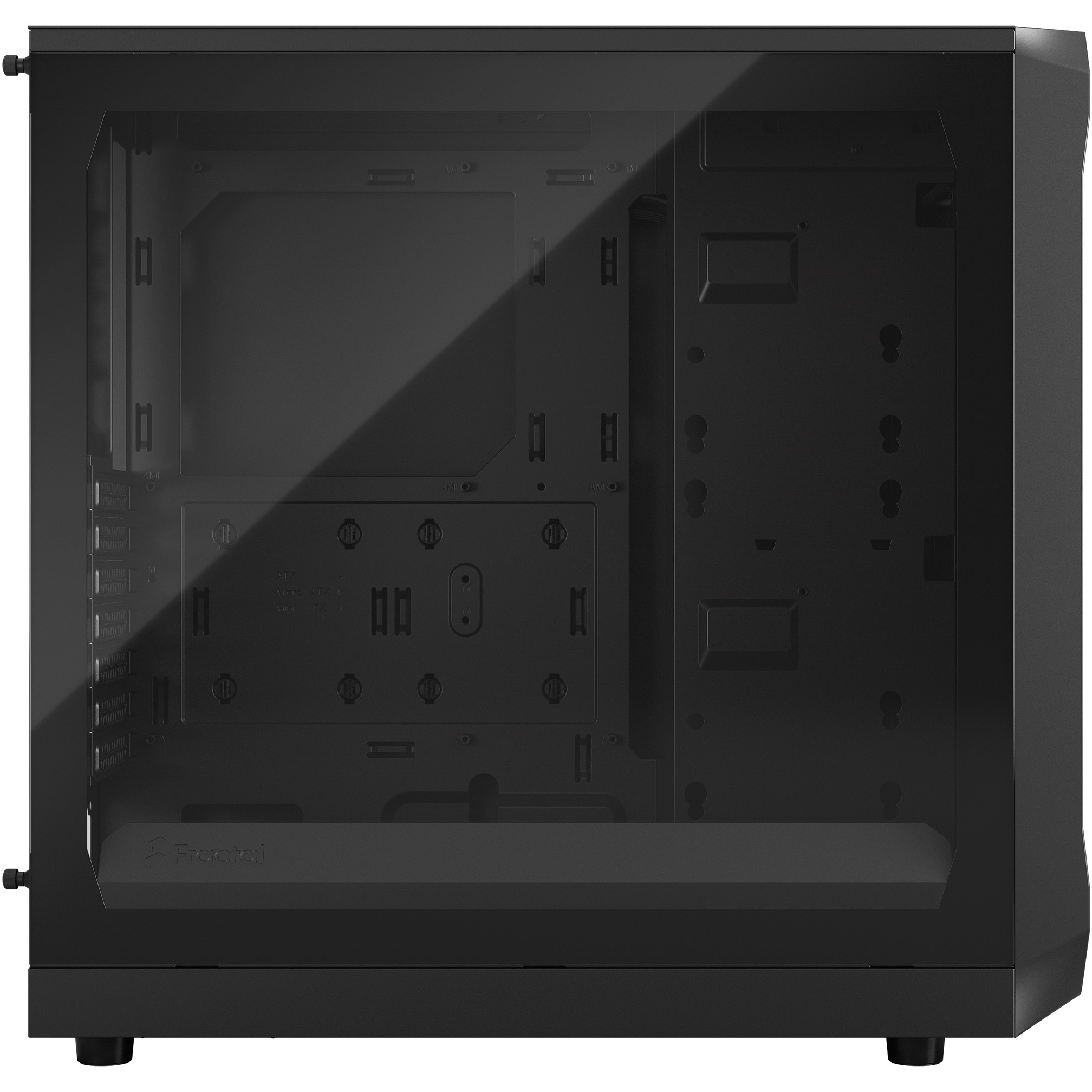 Midi Fractal Design Focus 2 Black Window, Fractal Design  (BILD3)