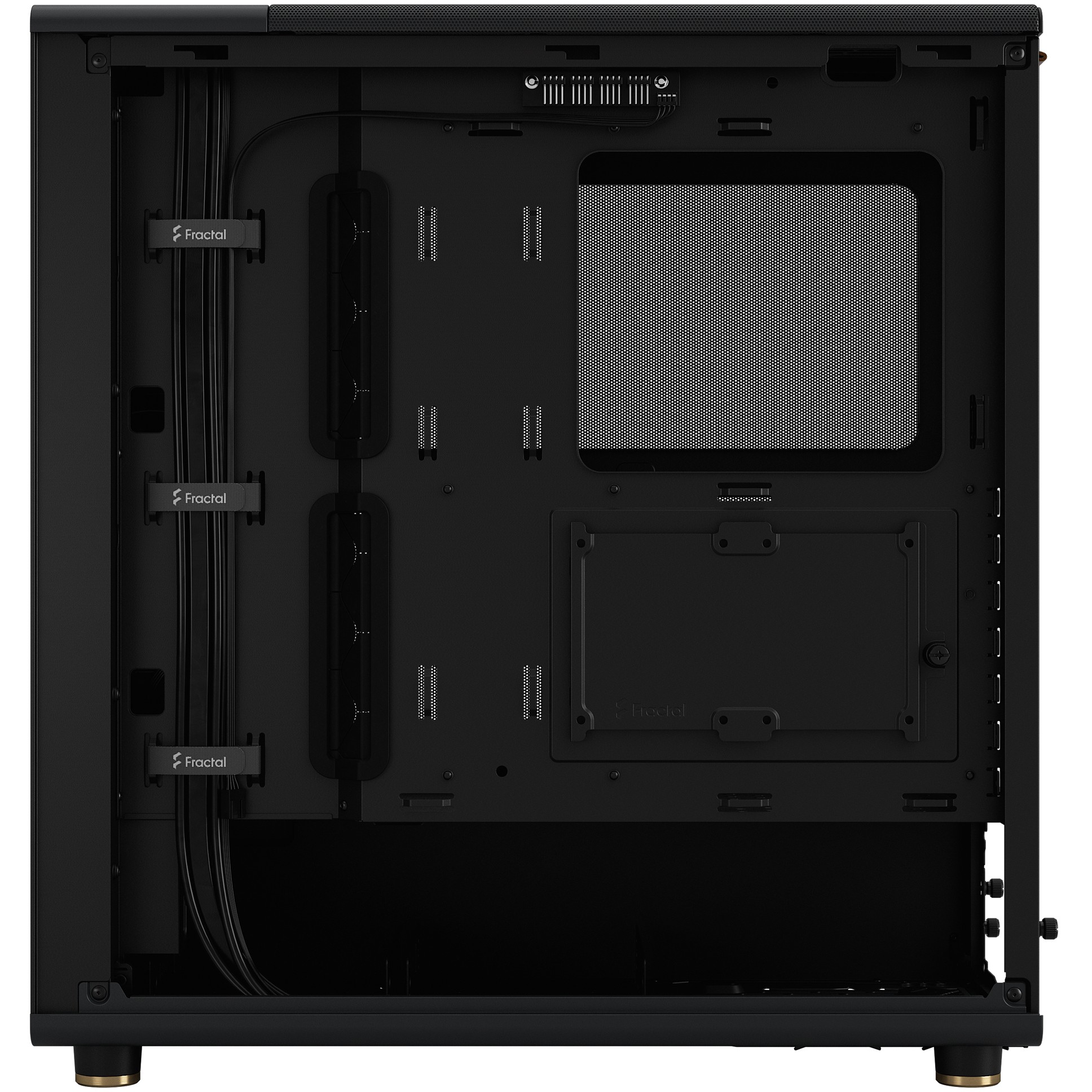 Midi Fractal Design North Charcoal Black Mesh Window,  (BILD5)