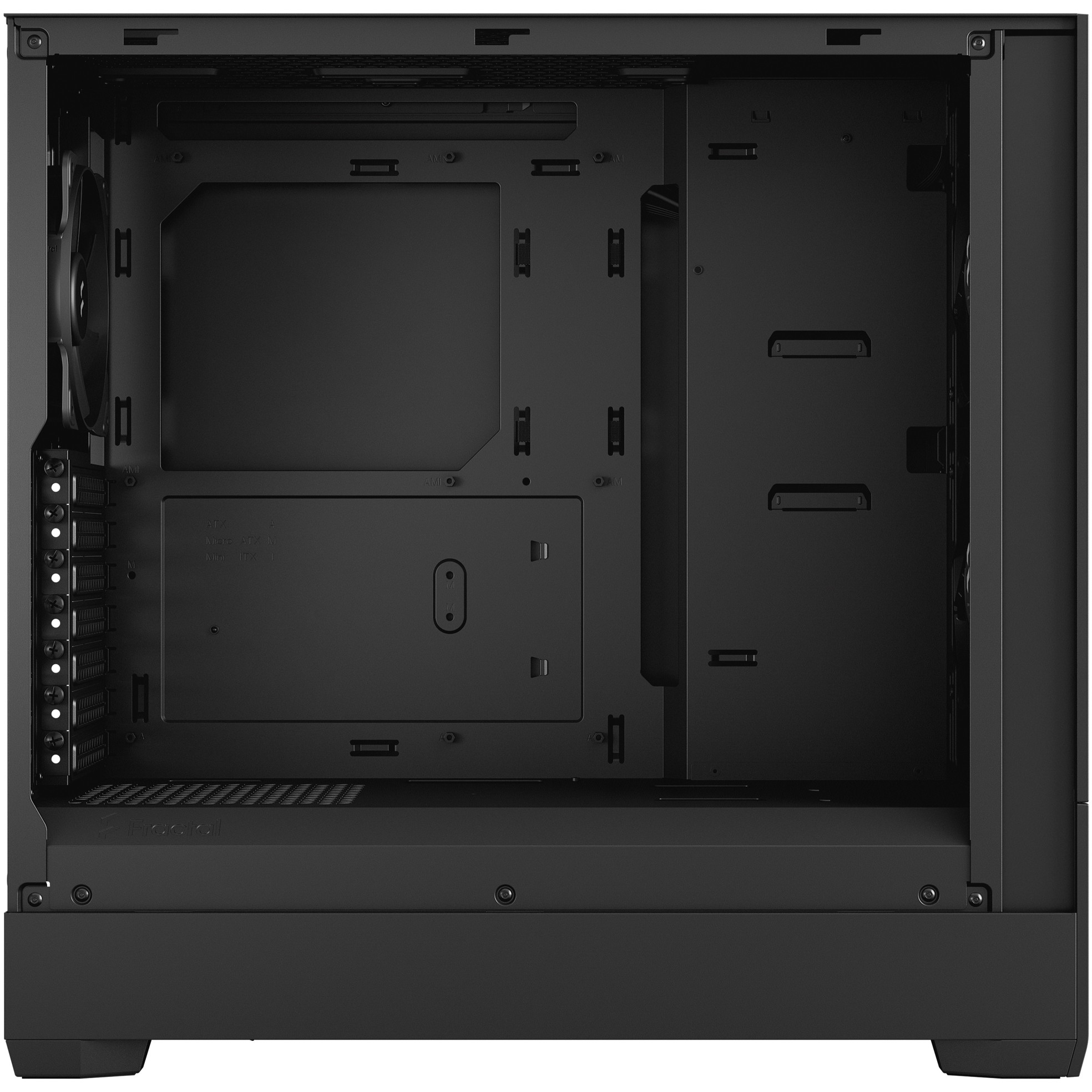 Midi Fractal Design Pop Air Black Solid, Fractal Design  (BILD3)