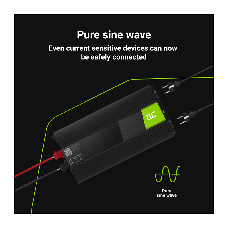 Green Cell INV21 power adapter/inverter