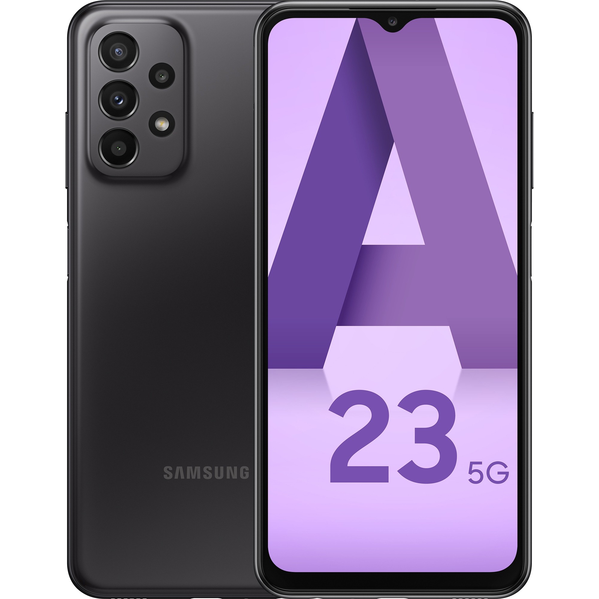 SAMSUNG Galaxy A23 64GB Black 6.6\" (4GB) 5G Android