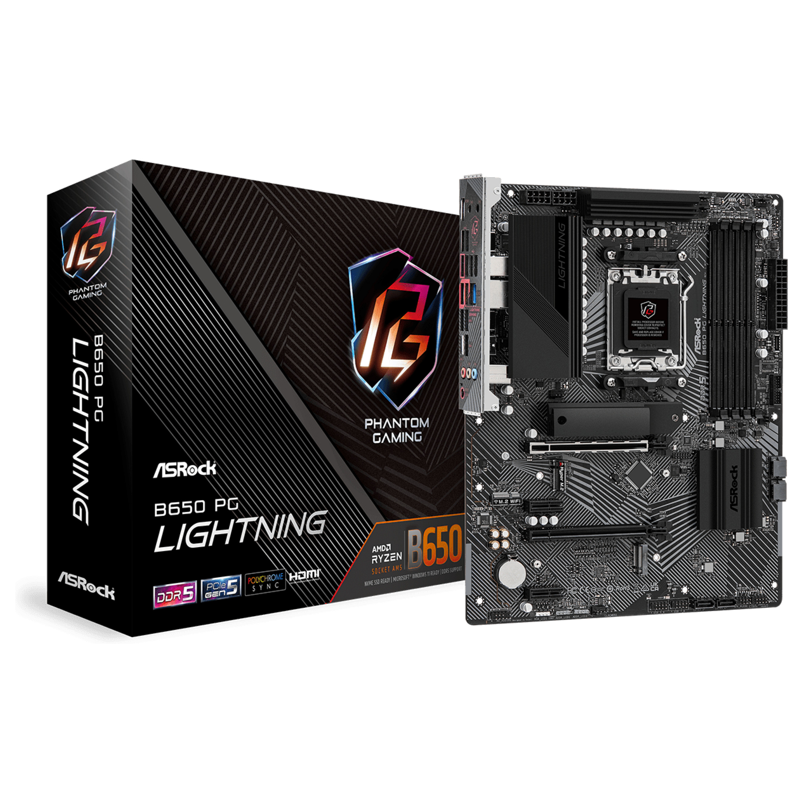 AM5 ASRock B650 PG Lightning DDR5