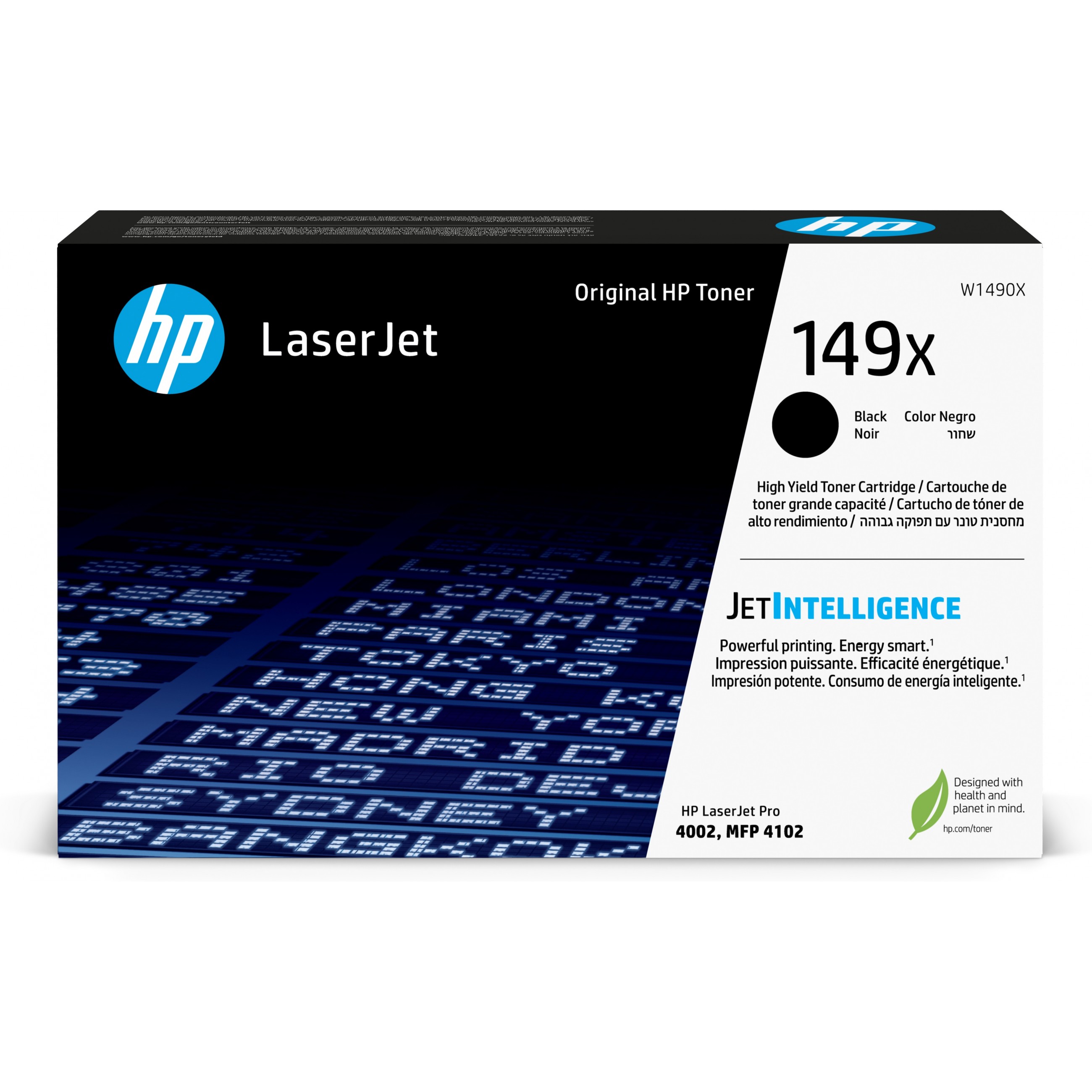 HP 149X High Yield Black Original LaserJet toner cartridge - W1490X