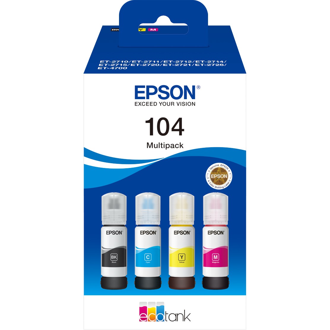 Epson C13T00P640, Tinte, Epson 104 EcoTank  (BILD1)