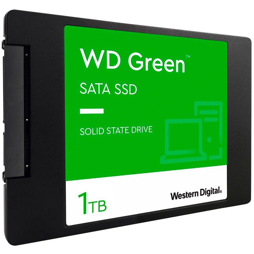 Western Digital WDS100T3G0A, Interne SSDs, Western Green  (BILD2)