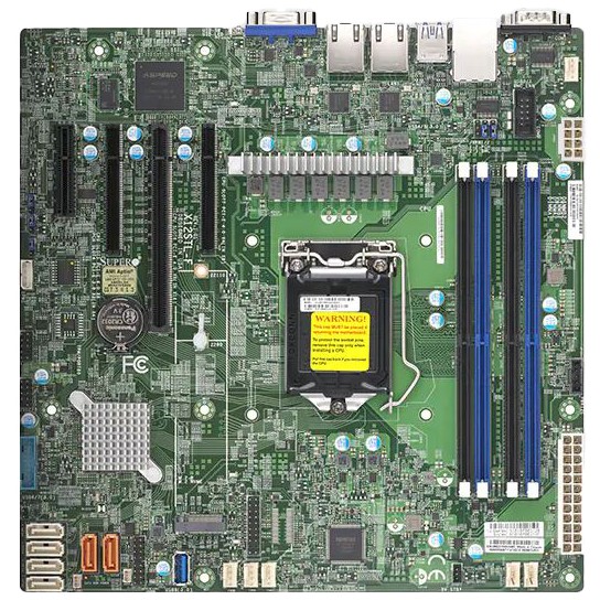 Super Micro MBD-X12STL-F-B, Mainboards Server, 1200 S  (BILD1)