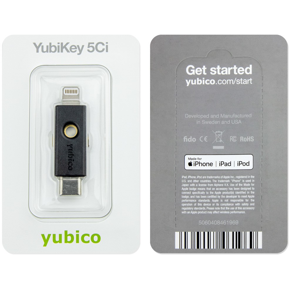 YUBICO 5060408461969, USB-Stick, Yubico YubiKey 5Ci  (BILD5)