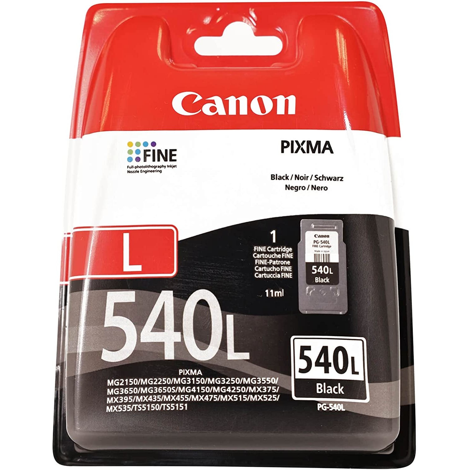 Canon 5224B001, Tinte, Canon PG-540L ink cartridge 5224B001 (BILD1)