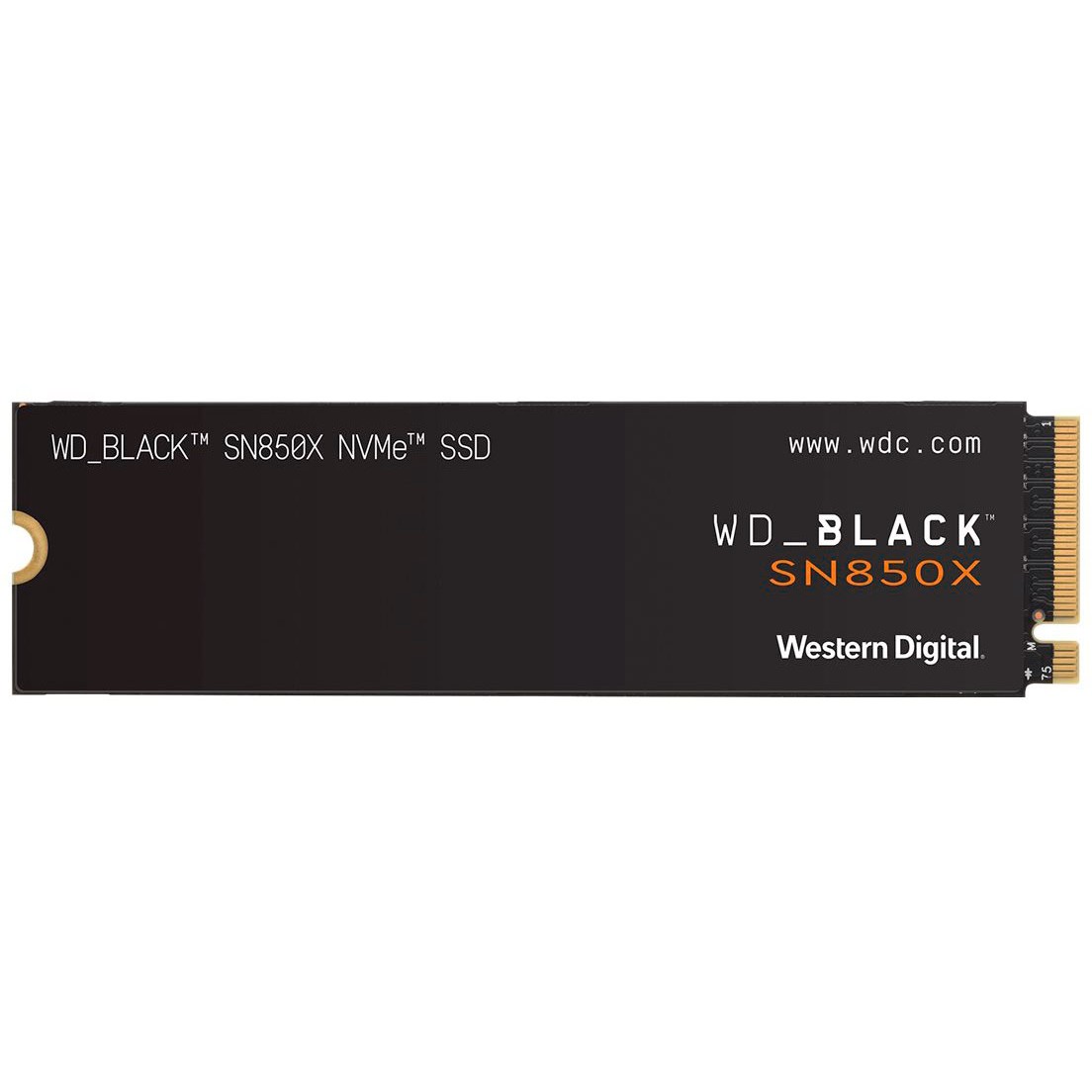 M.2 2TB WD Black SN850X NVMe PCIe 4.0 x 4 - WDS200T2X0E