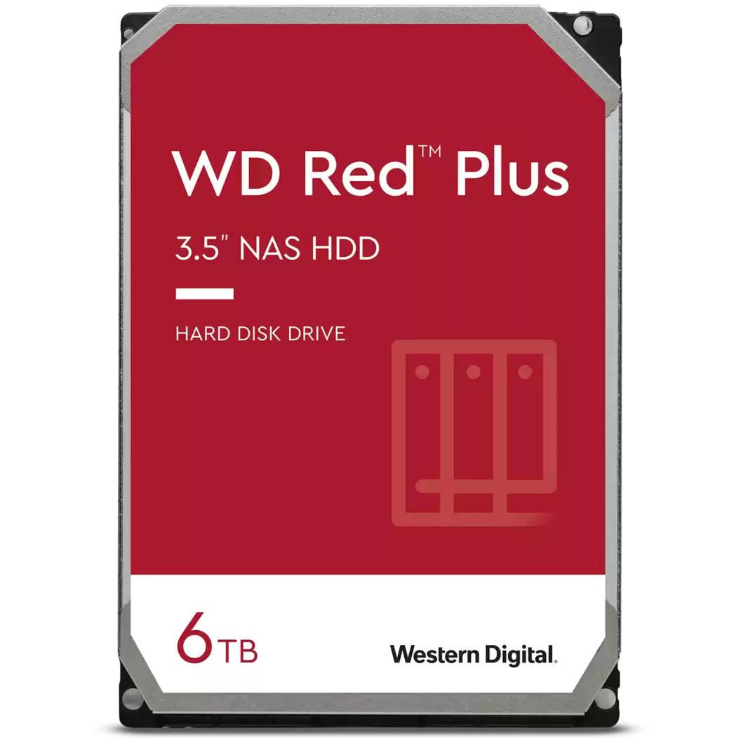 Western Digital Red Plus WD60EFPX internal hard drive