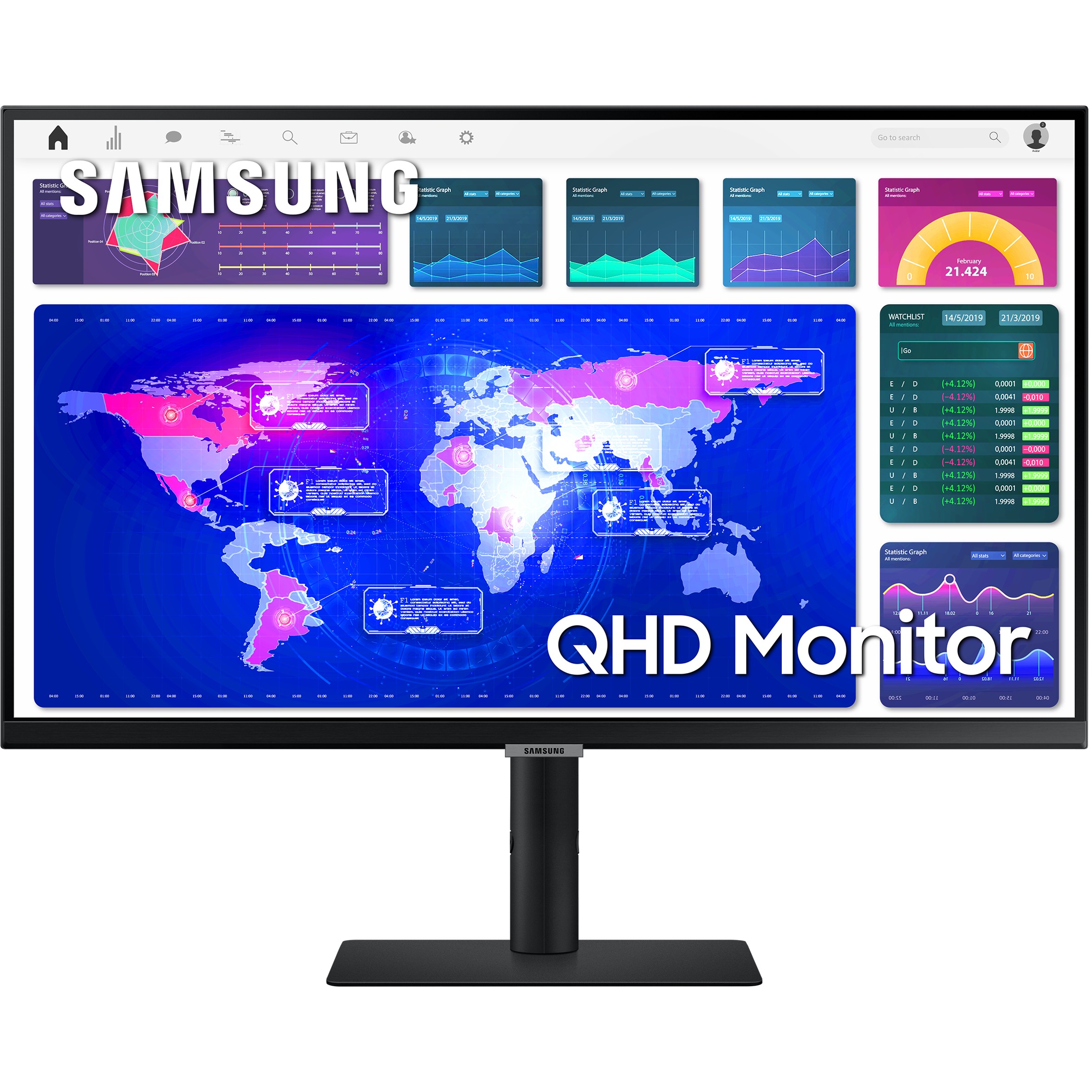 SAMSUNG LS27A600NAUXEN, Monitore, Samsung ViewFinity  (BILD6)