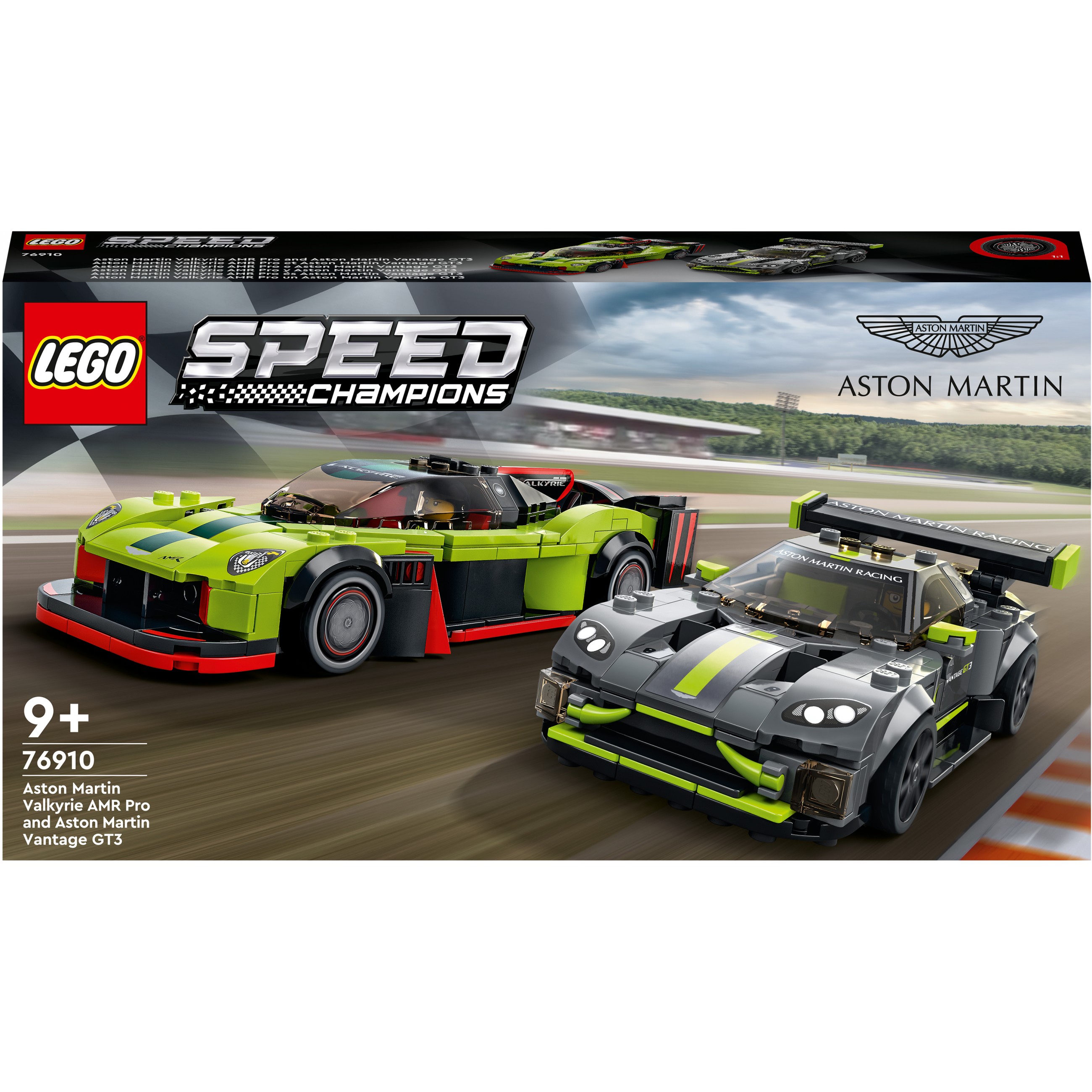 LEGO Speed Champions Aston Martin Valkyrie AMR Pro & Aston Martin Vantage GT3 - Nr. 76910