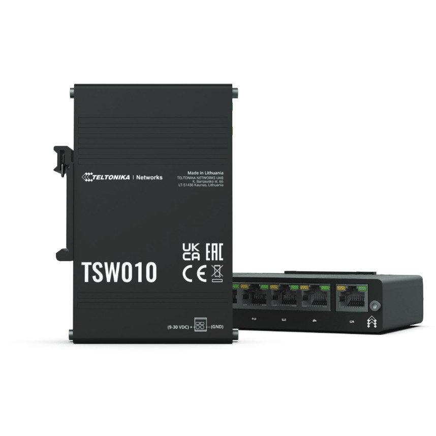 Teltonika TSW010000000, Switches, Teltonika TSW010 DIN 5  (BILD1)